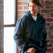 Adult Fleece-Lined Ripstop Nylon Jacket