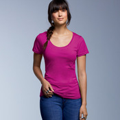 Ladies’ Featherweight Scoop Tee