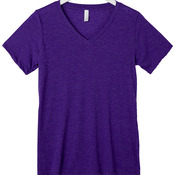 +CANVAS Ladies' Relaxed Jersey Short-Sleeve V-Neck Tee