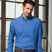 UltraClub Men's Performance Poplin