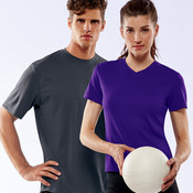 UltraClub® Ladies' Cool & Dry Sport V-Neck Tee