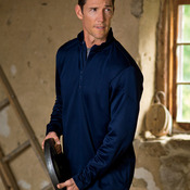 UltraClub® Adult Cool & Dry Sport 1/4-Zip Pullover Fleece