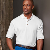 UltraClub Men's Egyptian Interlock Polo