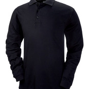 Men's ClimaLite&reg; Tour Piqué Long-Sleeve Polo