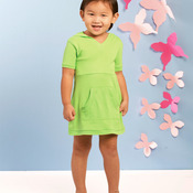 Toddler Hooded V-Neck Dress