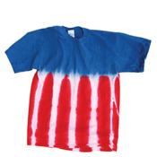 Dyenomite Adult Patriotic Flag Tee