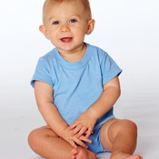 Rabbit Skins Infant Short-Sleeve Creeper