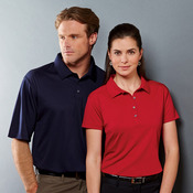 Men's JERZEES&reg; DRI-POWER&reg; SPORT Closed-Hole Mesh Polo