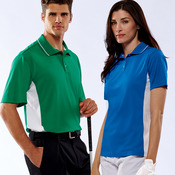 UltraClub&reg; Ladies’ Cool & Dry Sport 2-Tone Polo